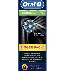 Repuesto Cepillo Eléctrico Oral-b Cross Action Black X8