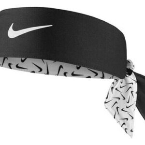 Vincha Reversible Nike Dri-fit Blanca/negra Negro