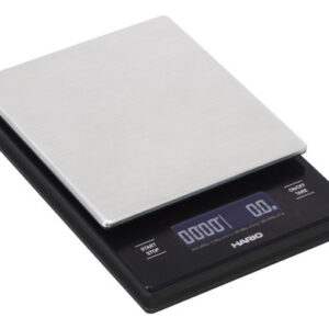 Balanza Cafe Metal Hario V60 Temporizador Recargable Usb