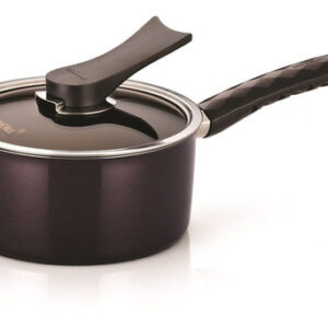 Olla Cacerola Capa Antihaderente Happycall 18 Cm + Glass Lid