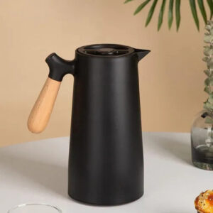 Jarra Térmica Conservadora Vacuum Jug Flask Jolk 1 Litro Negro